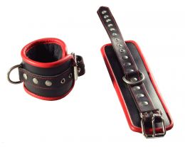 Ledapol Bondage Leder Handfessel Manschetten Ledapol Bondage Leder Handfessel Manschetten