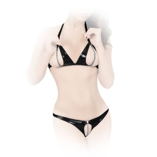 Ultraknapper Datex Bikini mit Zierkettchen