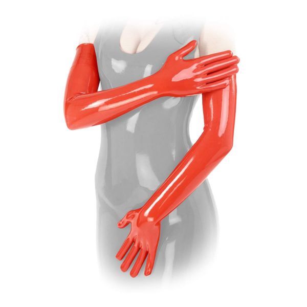 Anita Berg Latex Handschuhe rot