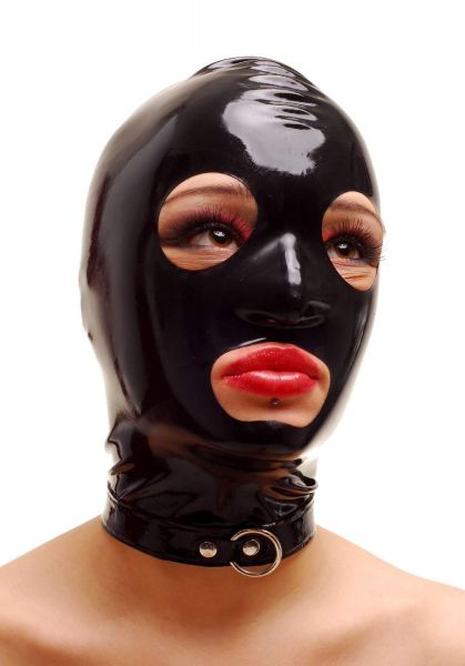 Anita Berg Latex Zip-Kopfmaske