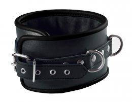 Vorschau: Ledapol Bondage Leder Halsband mit Ringen Vorschau: Ledapol Bondage Leder Halsband mit Ringen