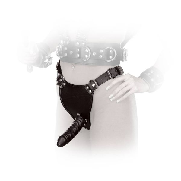 Ledapol Leder Harness Dildo Penis Slip