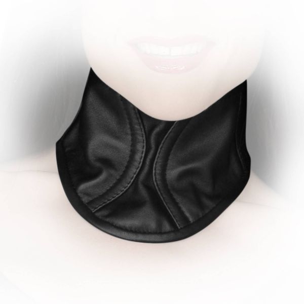 Ledapol Leder Hals-Collar mit Schnallenverschluss