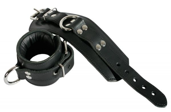 Ledapol Leder Bondage Hand-Fessel Paar S-L